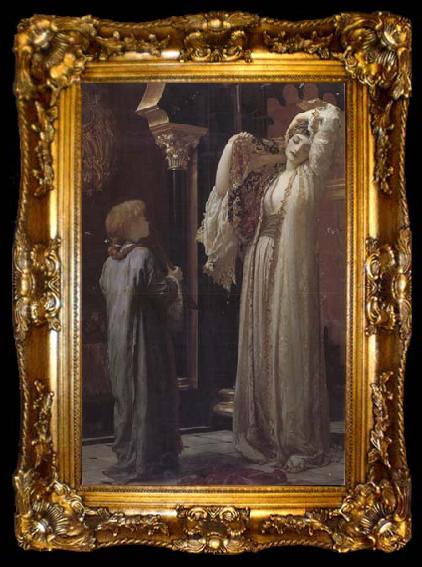 framed  Lord Frederic Leighton The Light of the Hareem (mk32), ta009-2